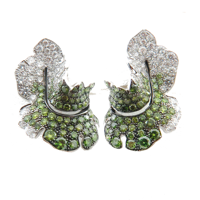 PALMIERO 18K GOLD DIAMOND EARRING