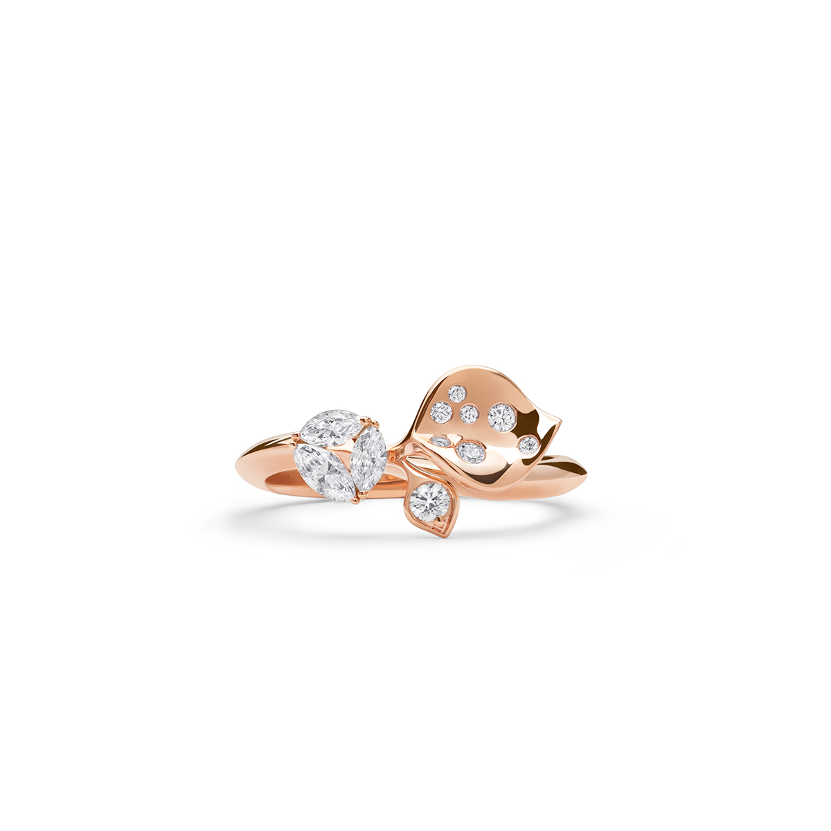 STENZHORN 18K GOLD DIAMOND RING