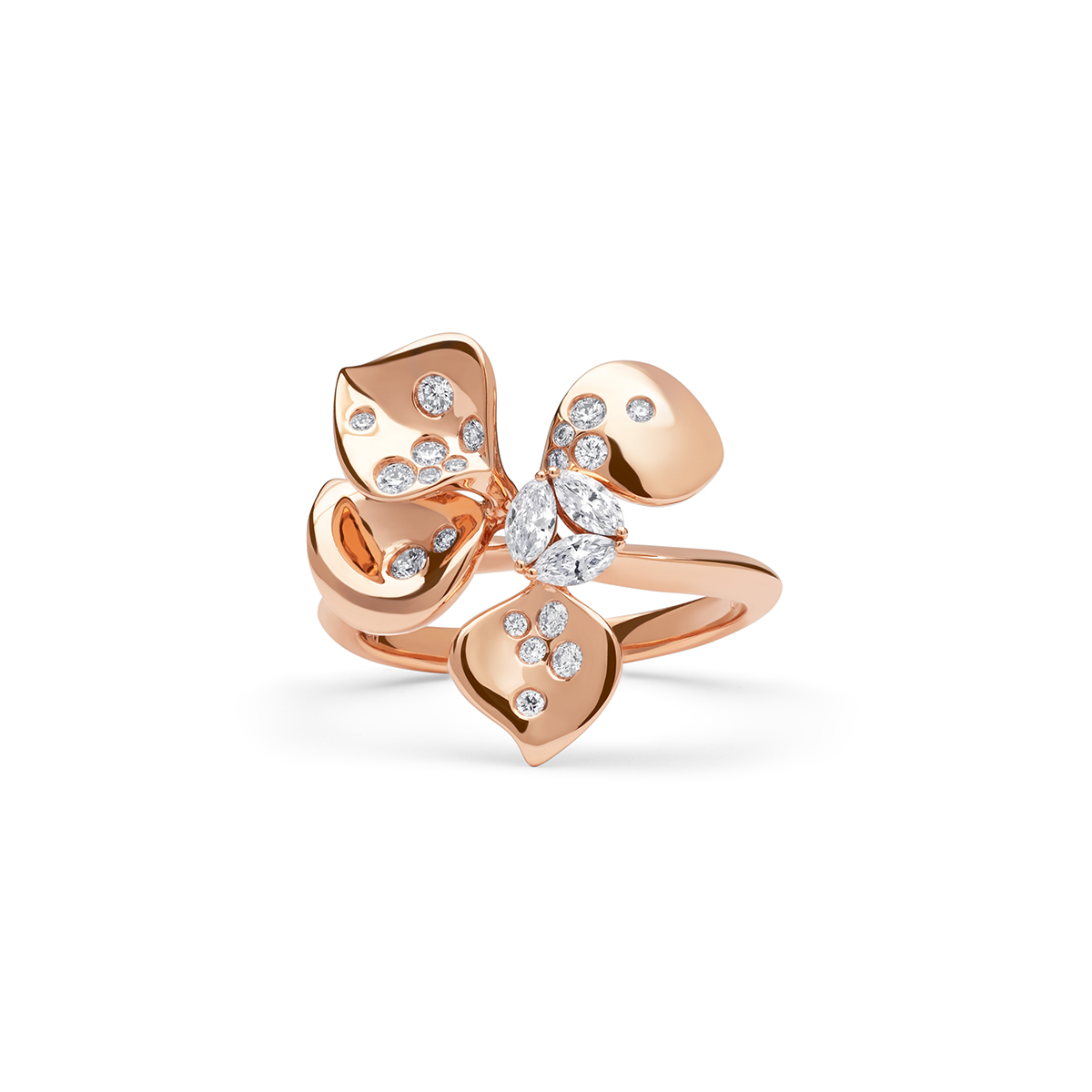 STENZHORN 18K GOLD DIAMOND RING