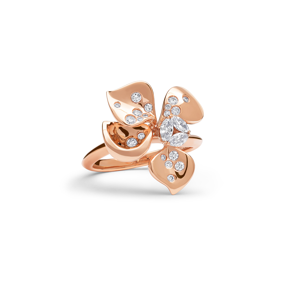 STENZHORN 18K GOLD DIAMOND RING