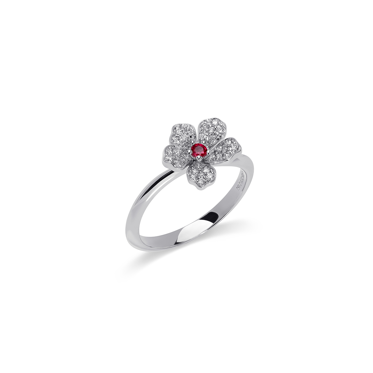 STENZHORN 18K GOLD RUBY RING