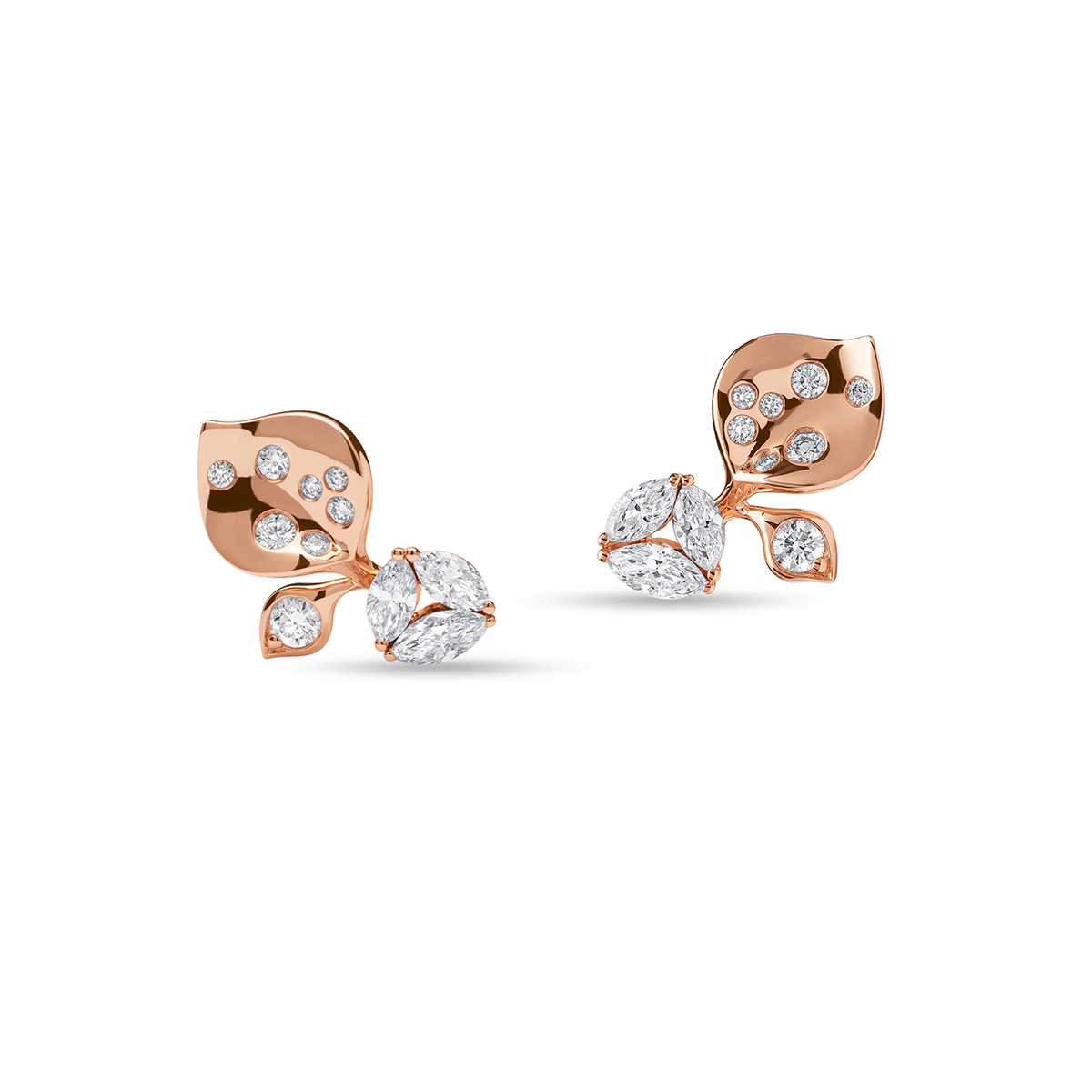 STENZHORN 18K GOLD DIAMOND EARRING