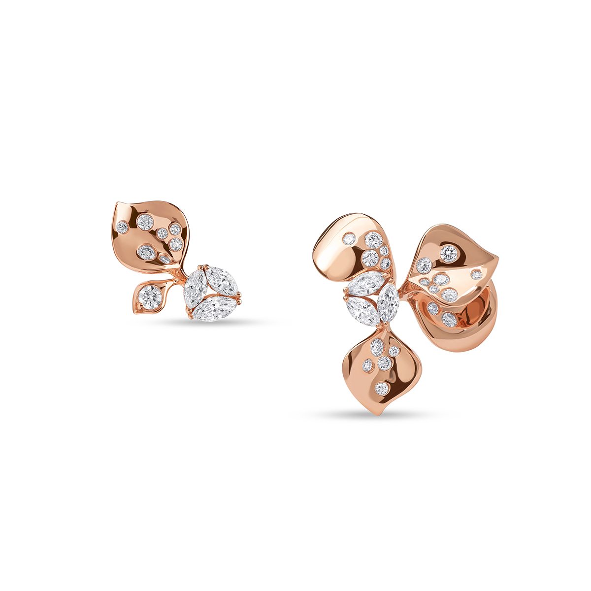STENZHORN 18K GOLD DIAMOND EARRING
