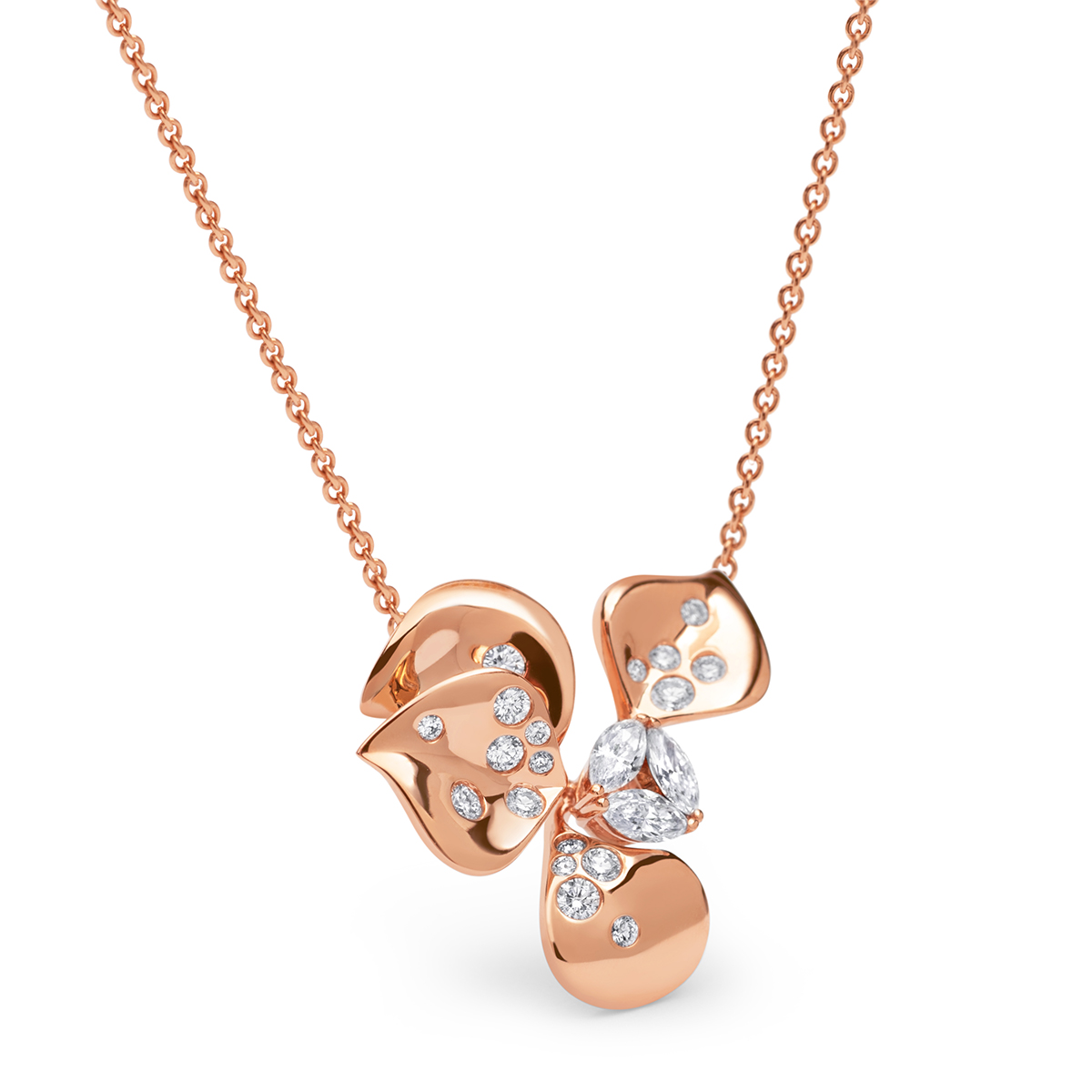 STENZHORN 18K GOLD DIAMOND NECKLACE