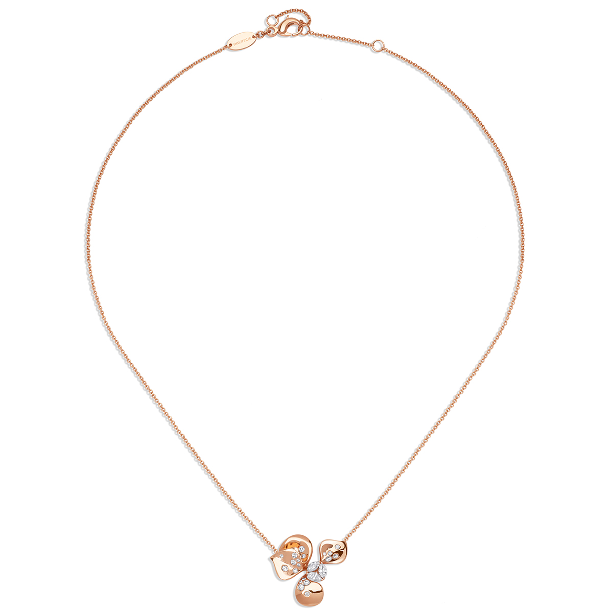 STENZHORN 18K GOLD DIAMOND NECKLACE