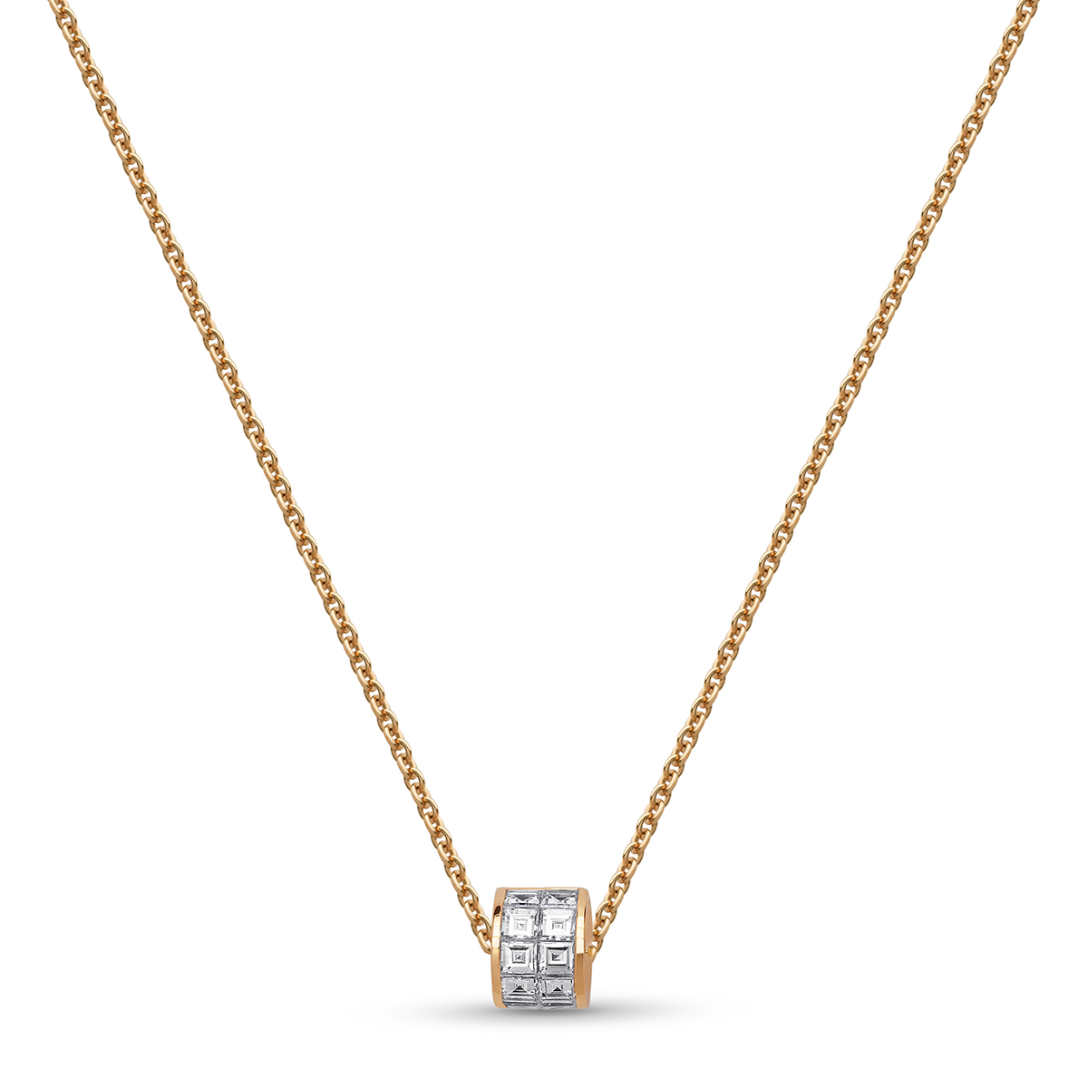 STENZHORN 18K GOLD DIAMOND NECKLACE