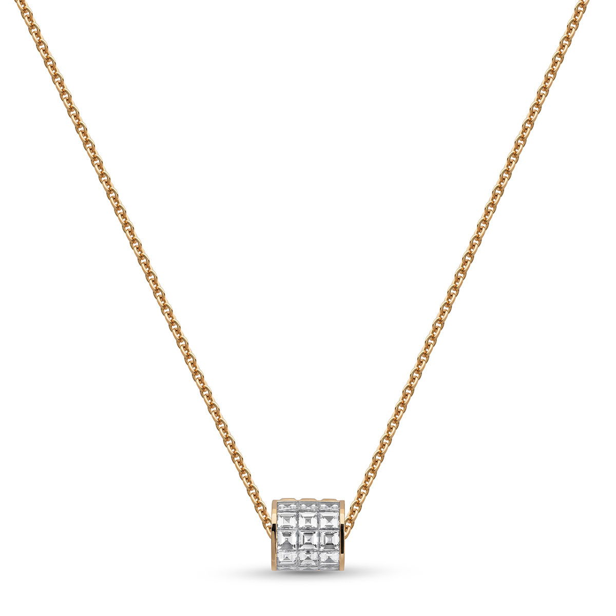 STENZHORN 18K GOLD DIAMOND NECKLACE