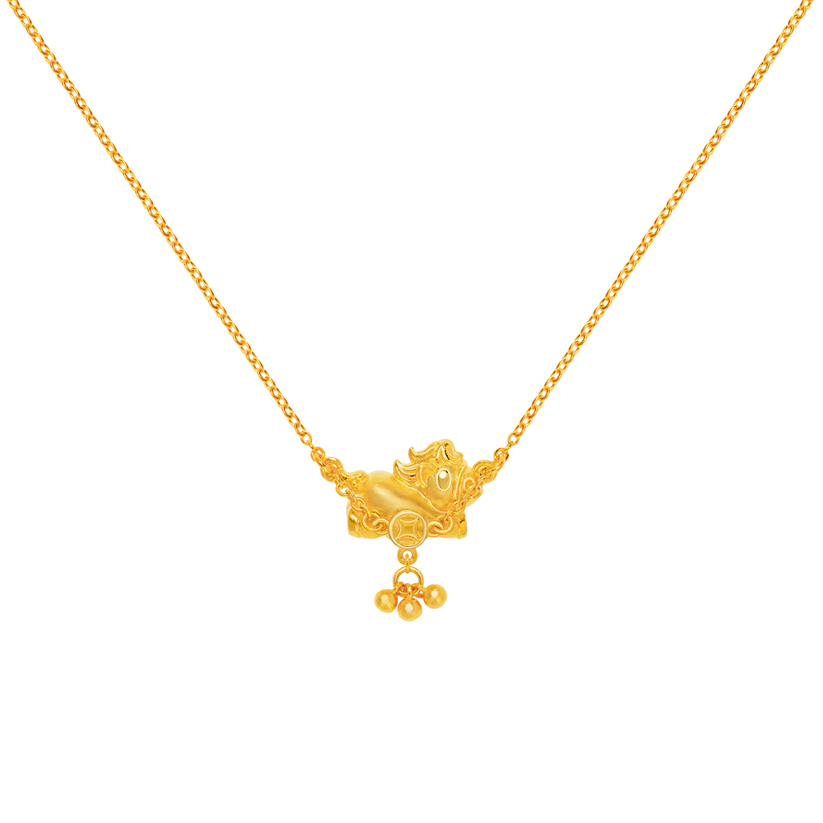 Chuk Kam Flying Horse Necklace