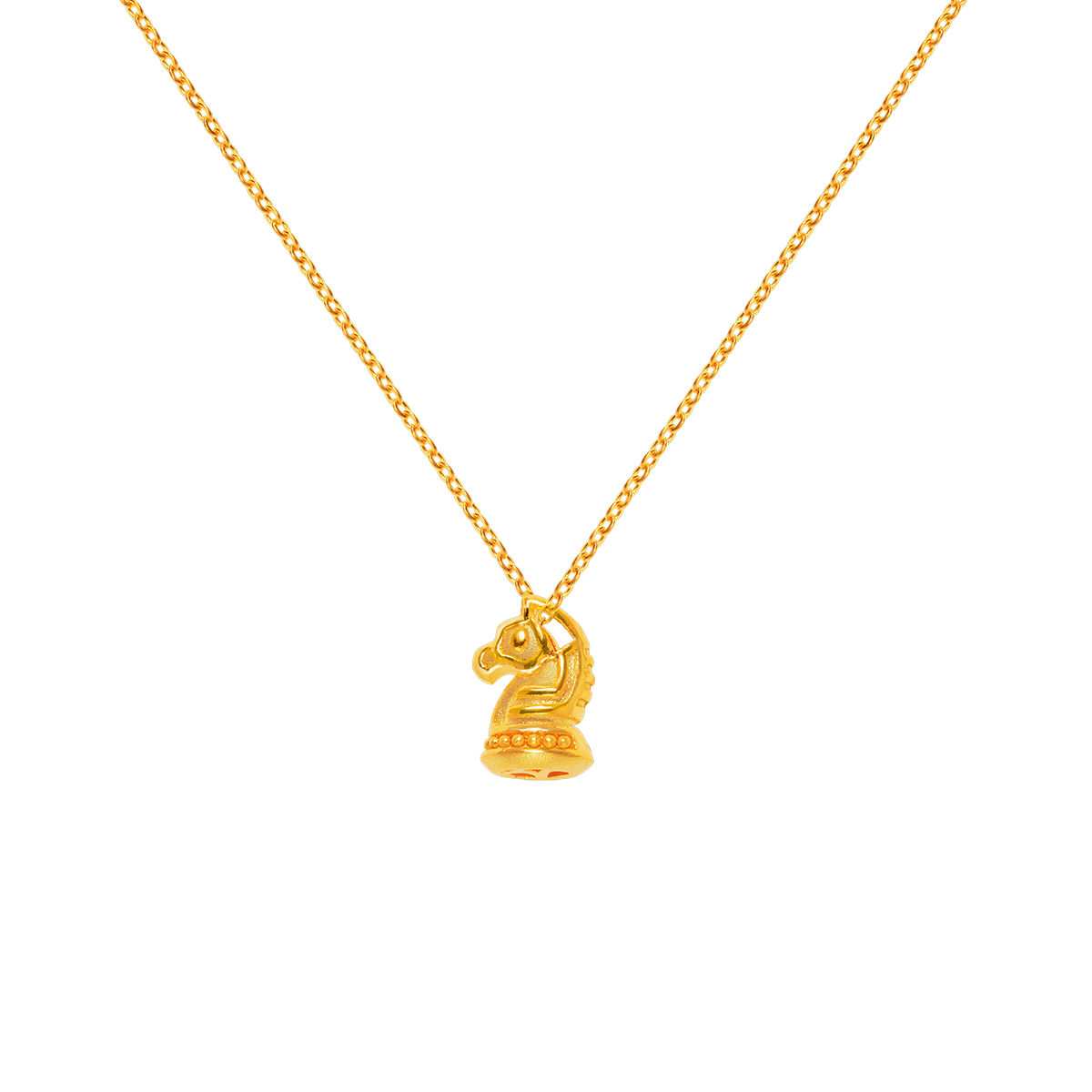 Chuk Kam Knight Chess Piece Pendent