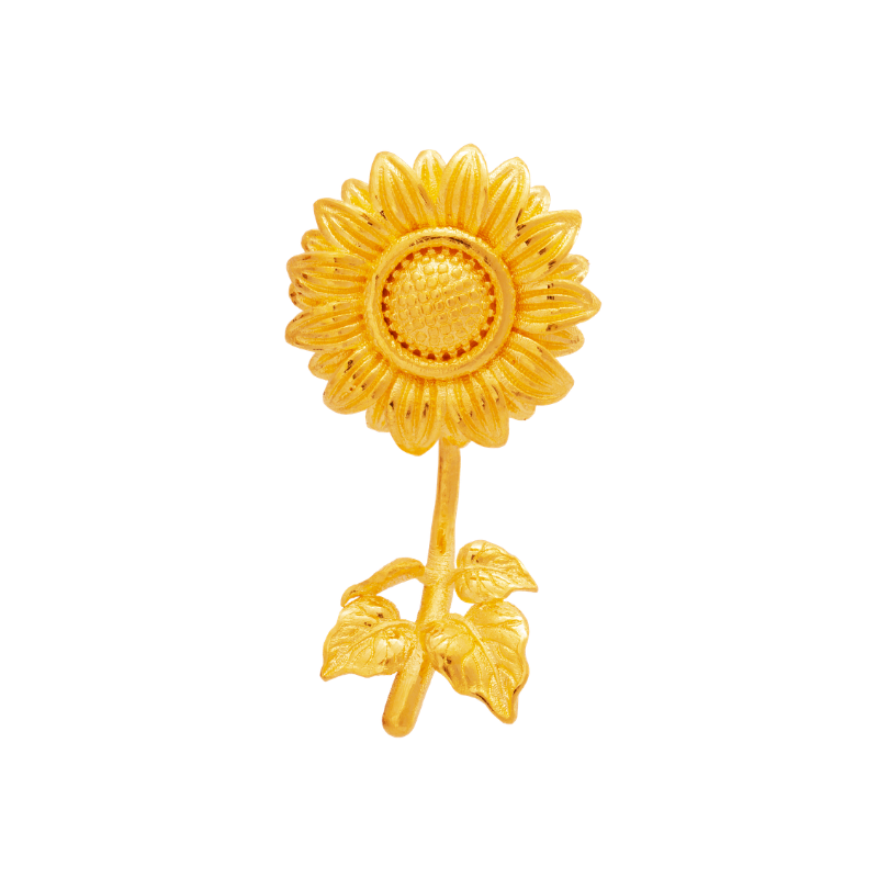 Chuk Kam Sunflower Earring 