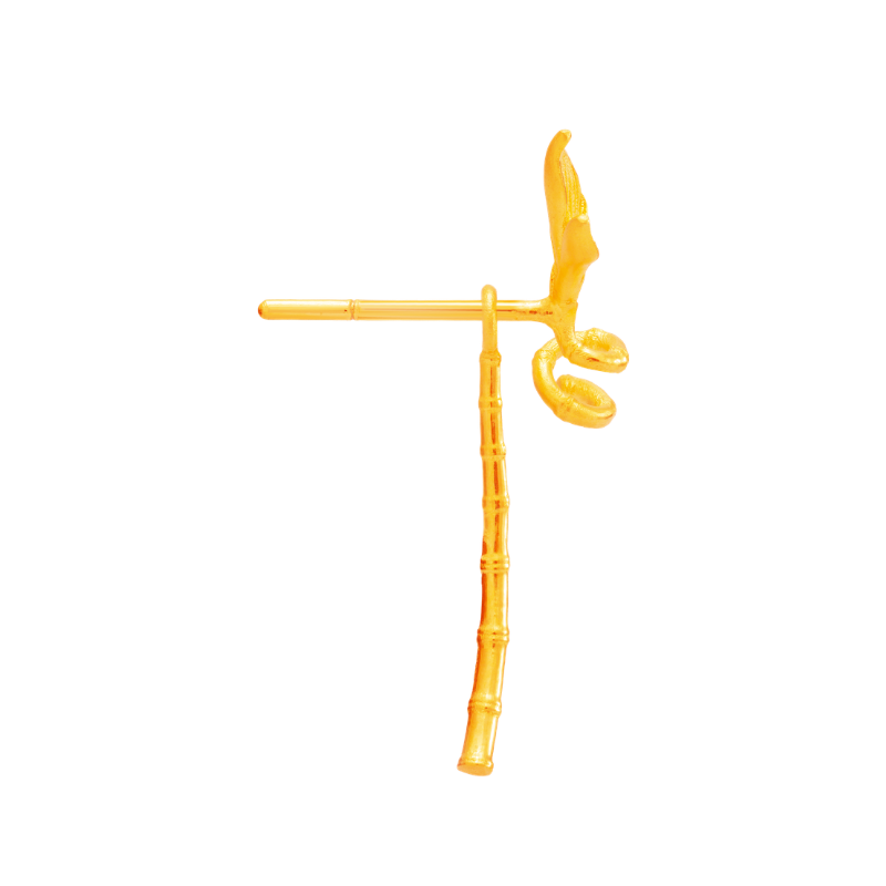 Chuk Kam Lucky Bamboo Earring