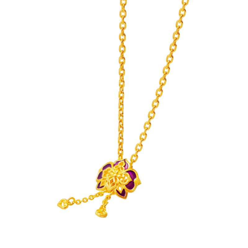 Chuk Kam Moth Orchid Pendant