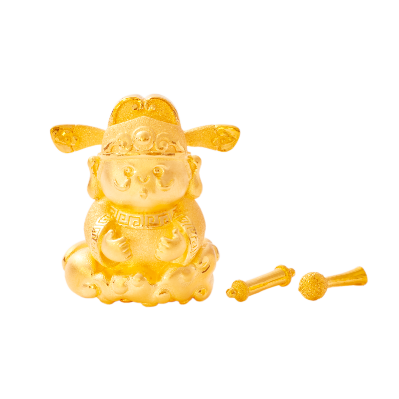 Cartoon God of Literature Chuk Kam Ornament