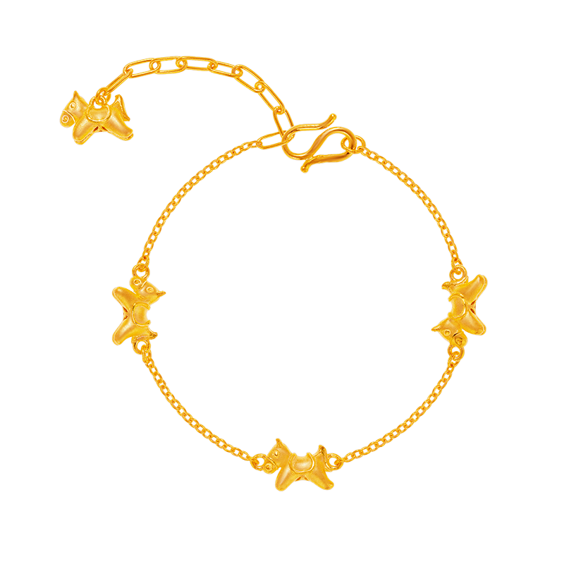 Chuk Kam Leaping Horse Bracelet