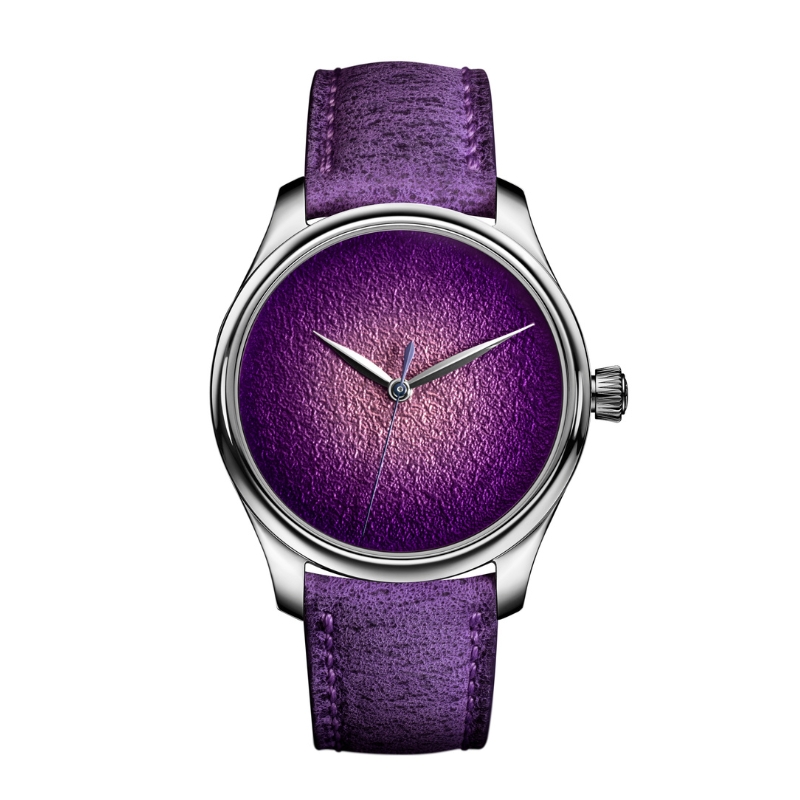 Endeavour Centre Seconds Concept Purple Enamel
